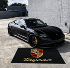 Premium Porsche Garage Rug – 152 x 221 cm  (5x7 ft)
