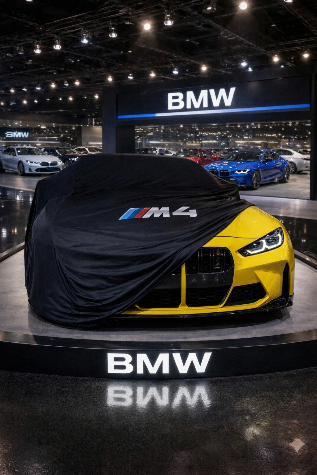 BMW Car Cover indoor Cover For BMW - Blue - ///M