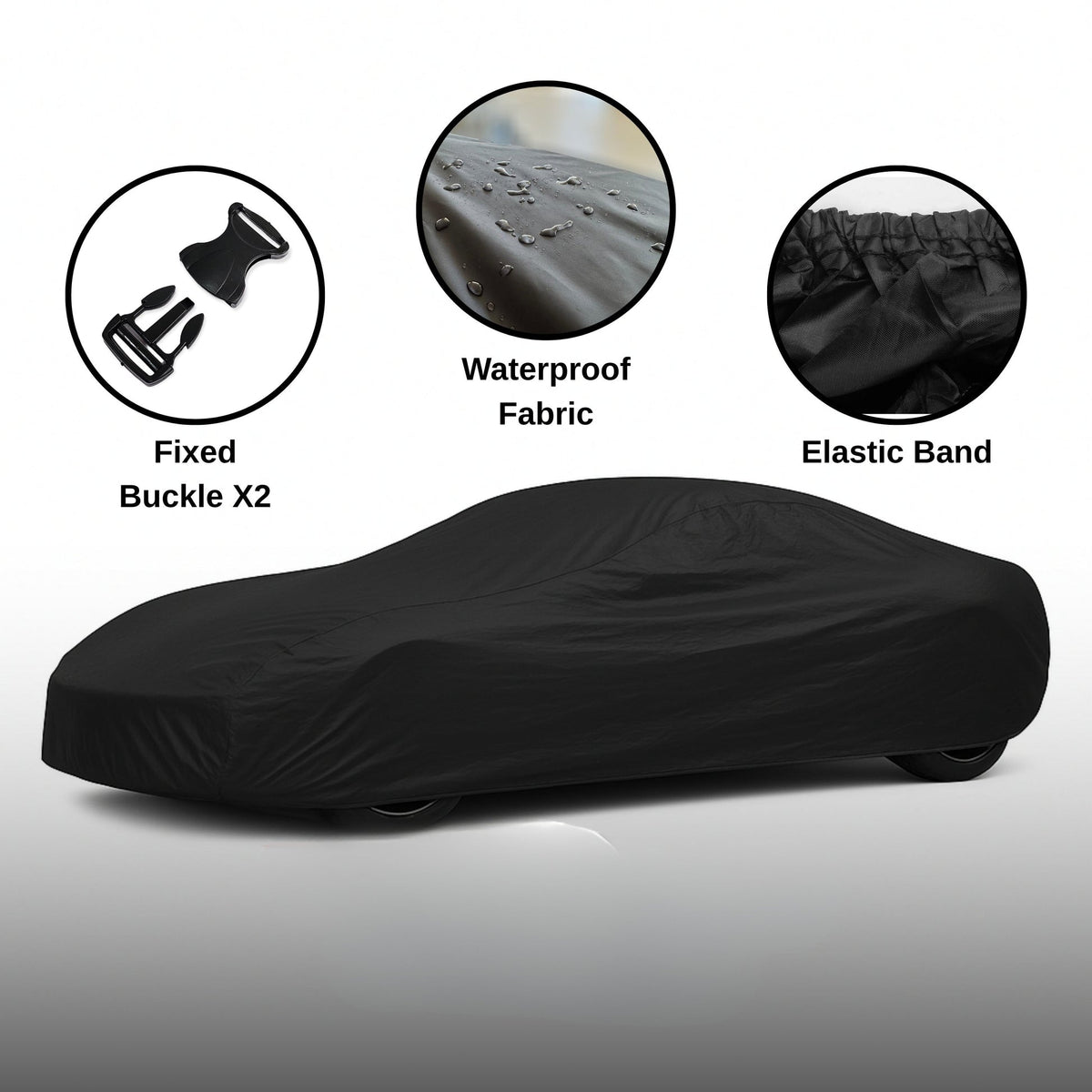 Fits BMW M Performance Outdoor Car Cover – Waterproof & Custom For M2 M3 M4 M5 M6 M8 - M2 Logo - Only Waterproof Cover