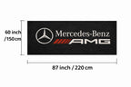 Premium Mercedes-Benz AMG Garage Rug – 5x7 ft (60x87")
