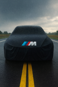 Fits BMW M Performance Outdoor Car Cover – Waterproof & Custom For M2 M3 M4 M5 M6 M8 - M Performance Logo on Hood - All Weather Cover Inside Cotton