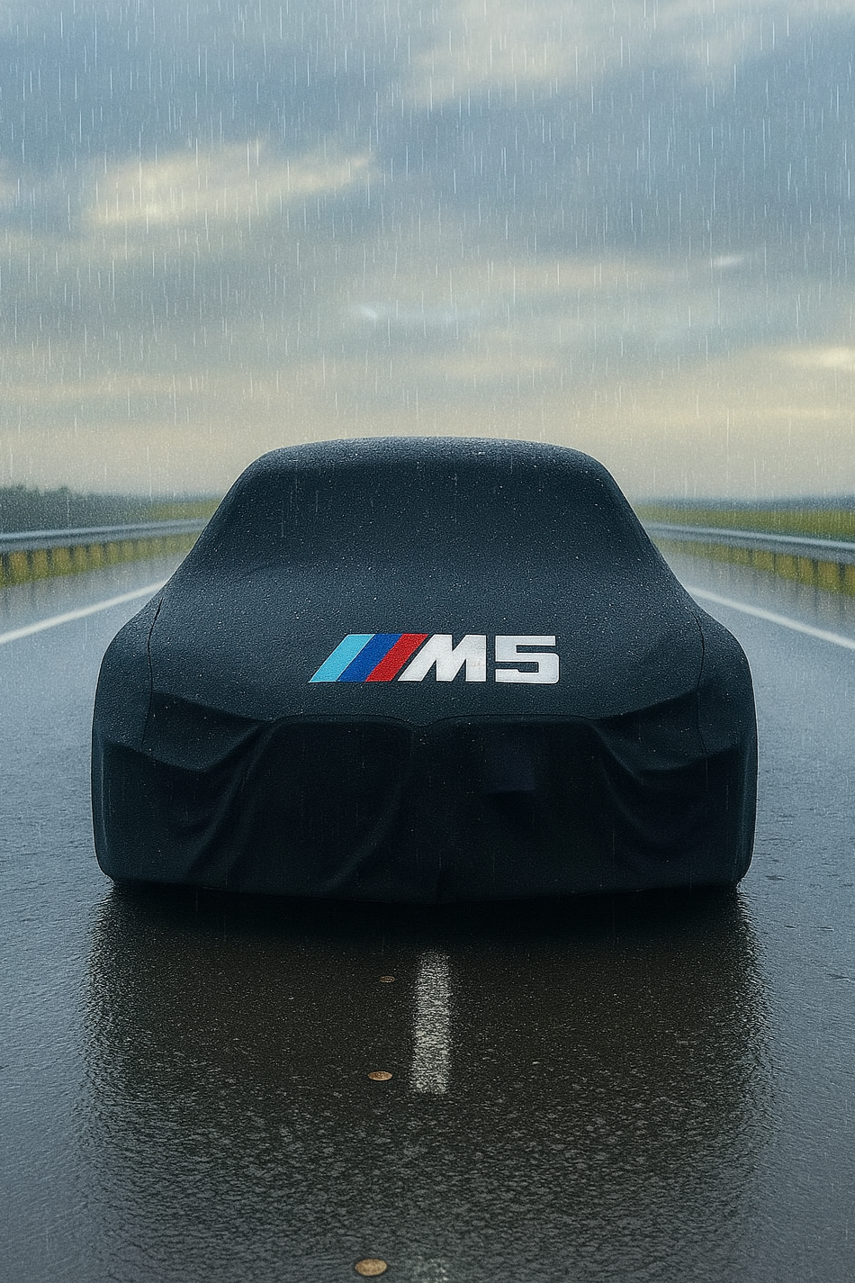 Fits BMW M Performance Outdoor Car Cover – Waterproof & Custom For M2 M3 M4 M5 M6 M8 - M Logo - Only Waterproof Cover