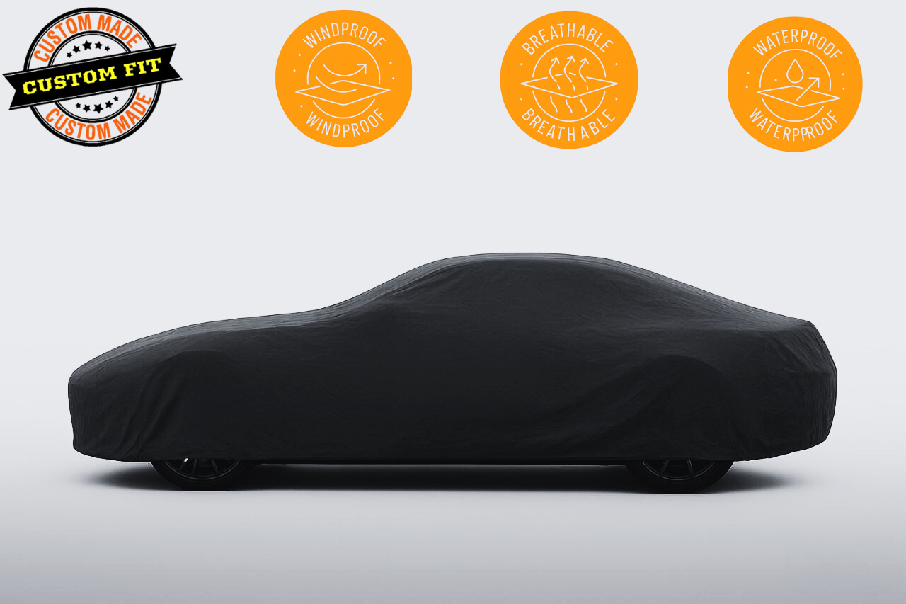 For Maserati Outdoor Waterproof Car Cover - Custom Fit - Maserati Logo & Letter