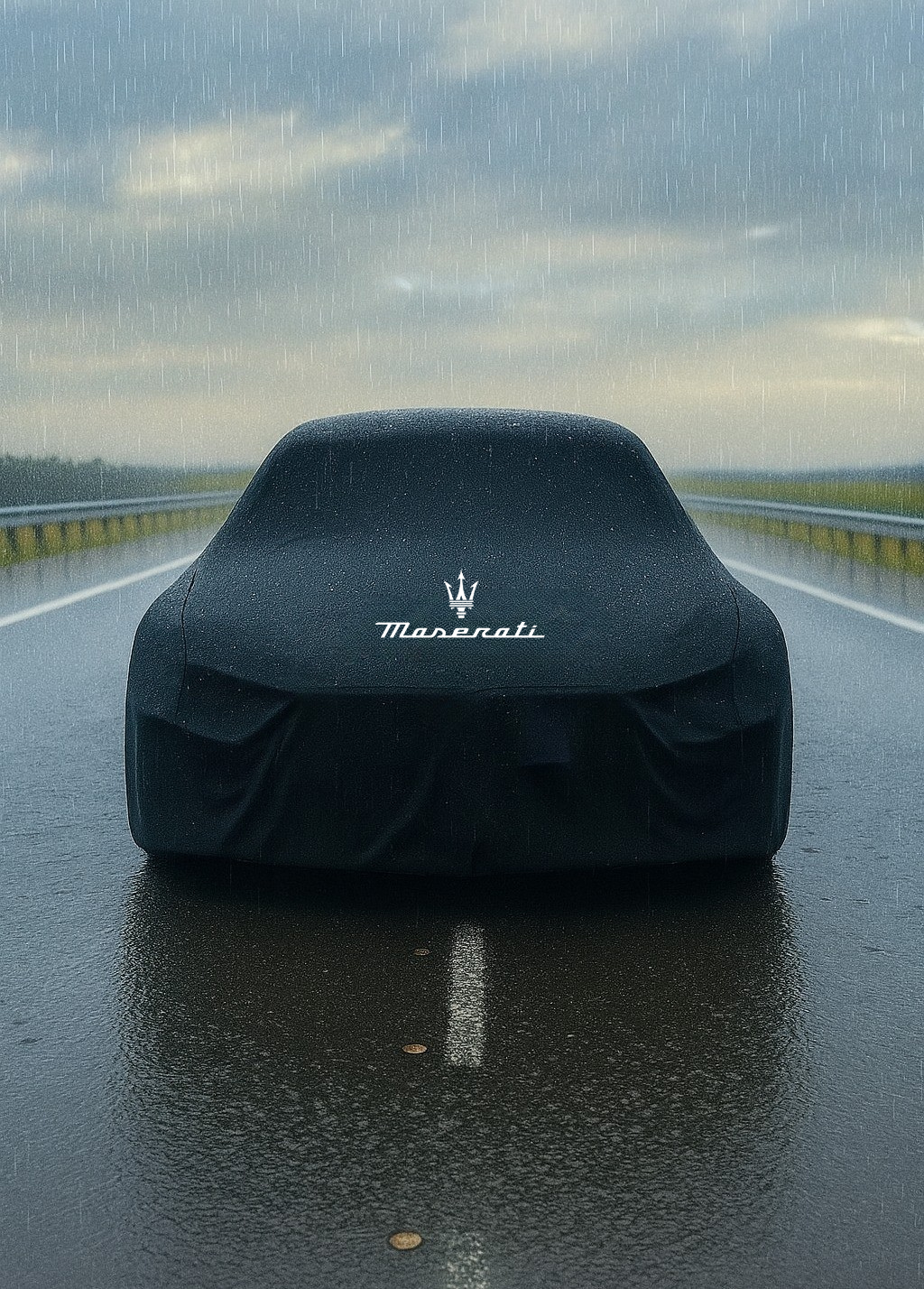 For Maserati Outdoor Waterproof Car Cover - Custom Fit - Maserati Letter