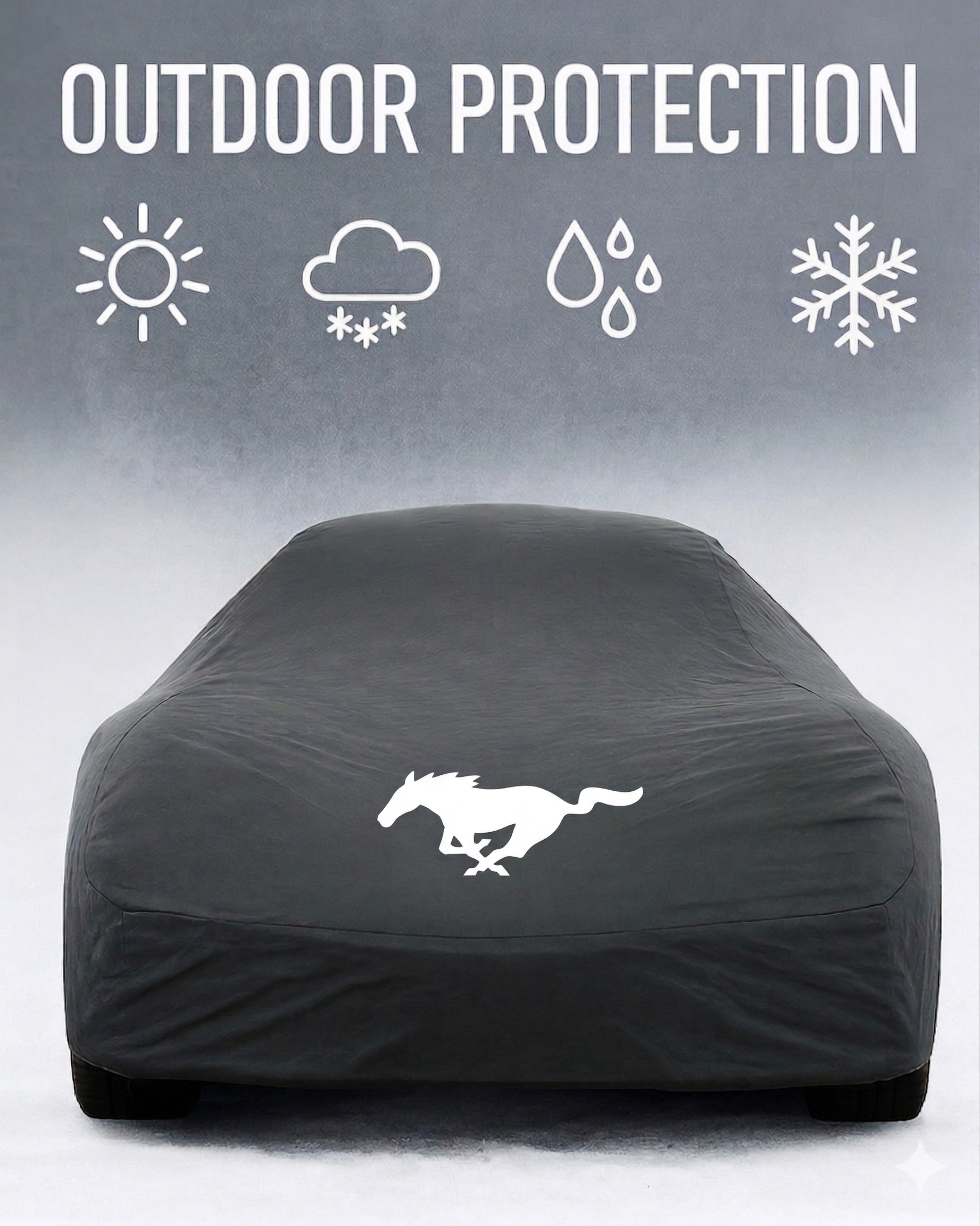 Mustang Outdoor Car Cover For All Model