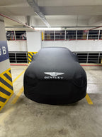 BENTLEY MULSANNE 2010-2016 Custom Fit Indoor Car Cover Soft Stretch Black Gray Blue Red Dust Protection Garage Cover Laser Cut + Bag