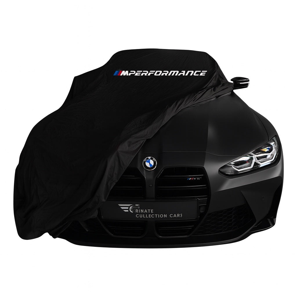 Fits BMW M Performance Outdoor Car Cover – Waterproof & Custom For M2 M3 M4 M5 M6 M8 - M Logo - All Weather Cover Inside Cotton