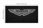 Premium Aston Martin Garage Rug – 152 x 221 cm  (5x7 ft)