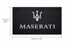 Premium Maserati Garage Rug – 5x7 ft (60x87")