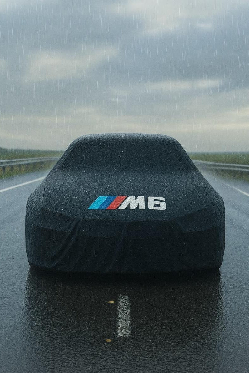 Fits BMW M Performance Outdoor Car Cover – Waterproof & Custom For M2 M3 M4 M5 M6 M8 - BMW Logo - All Weather Cover Inside Cotton
